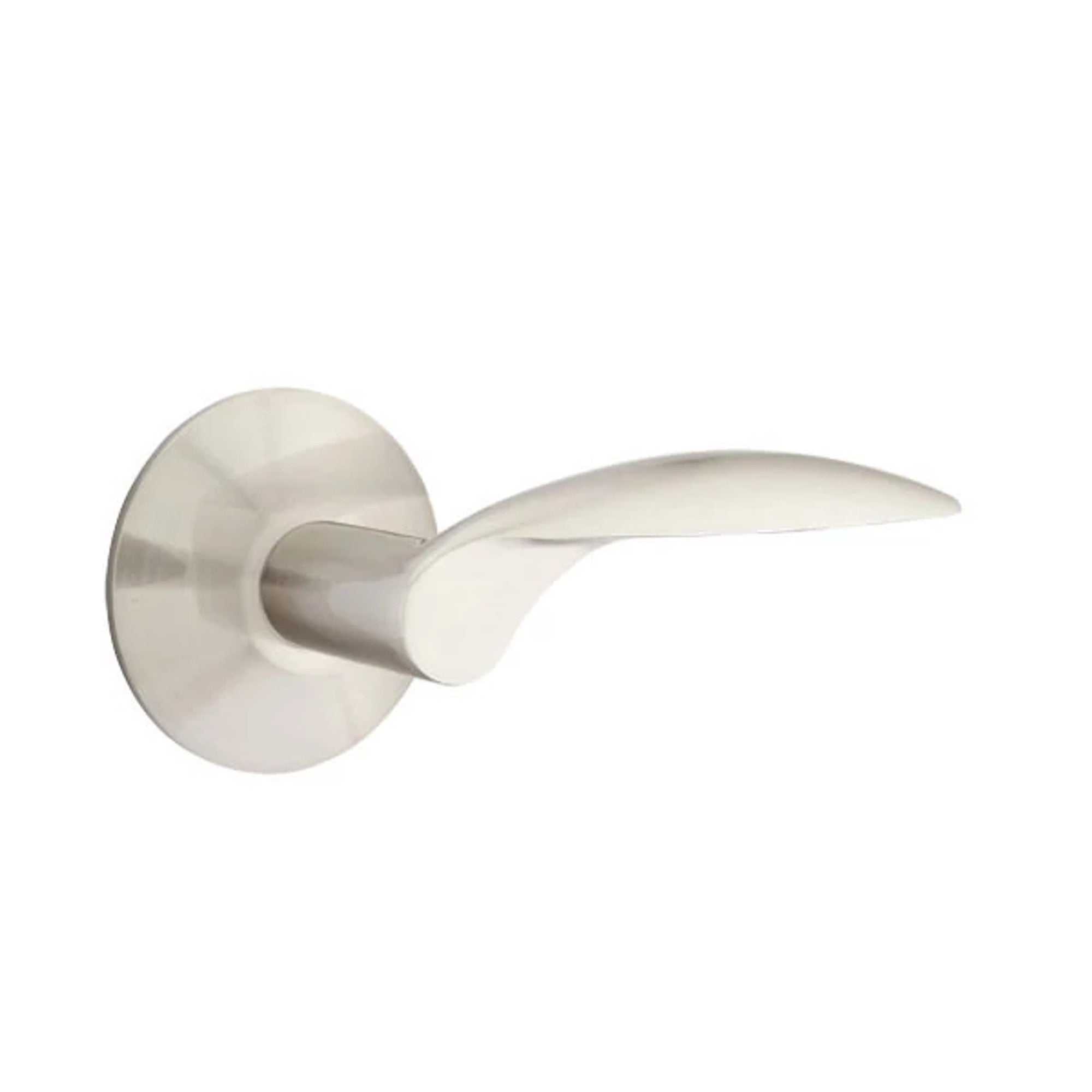 Emtek Mercury Lever with Modern Rosette in Satin Nickel