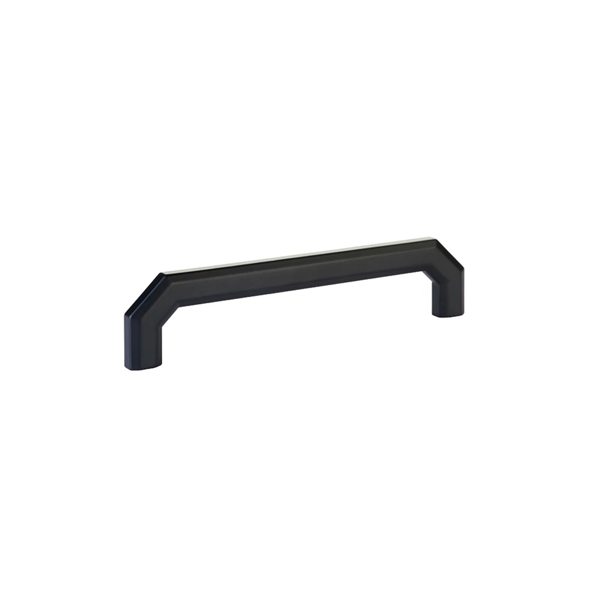 Emtek Riviera 6" C-C Pull in Flat Black