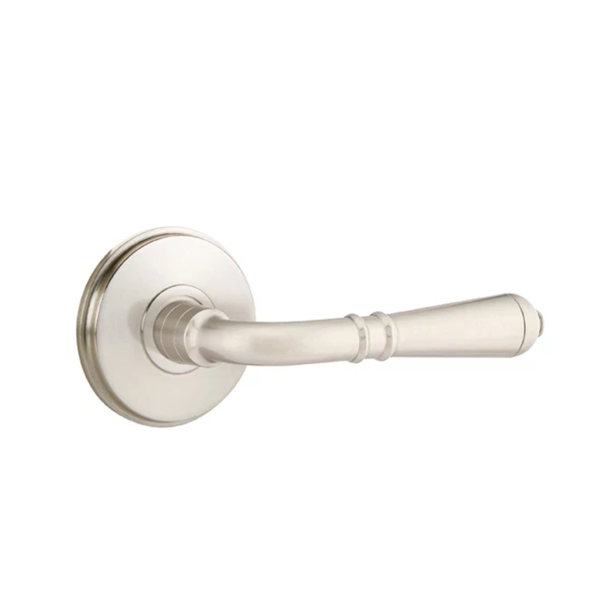 Emtek Turino Lever with Watford Rosette in Satin Nickel