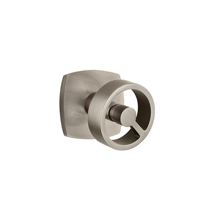 Emtek Spoke Knob with Urban Modern Rosette in Pewter