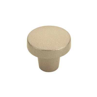 Emtek Rustic Modern 1-3/8" Round Knob in Tumbled White Bronze
