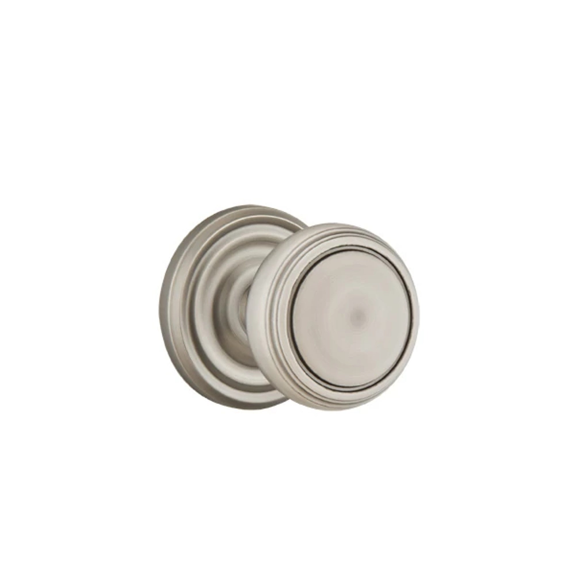 Emtek Norwich Knob with Regular Rosette in Pewter