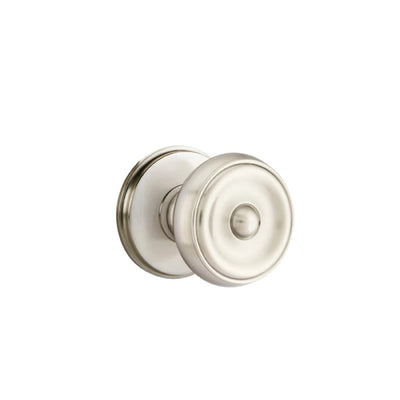 Emtek Waverly Knob with Watford Rosette in Satin Nickel
