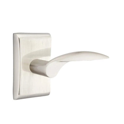 Emtek Mercury Lever with Neos Rosette in Satin Nickel