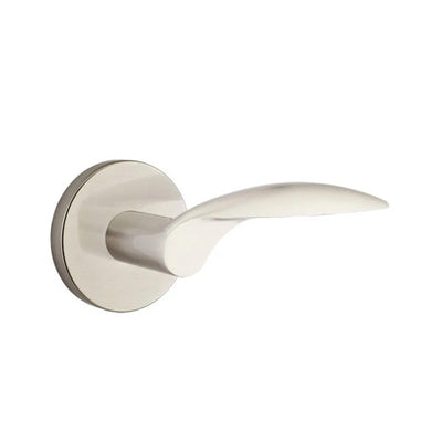 Emtek Mercury Lever with Disk Rosette in Satin Nickel