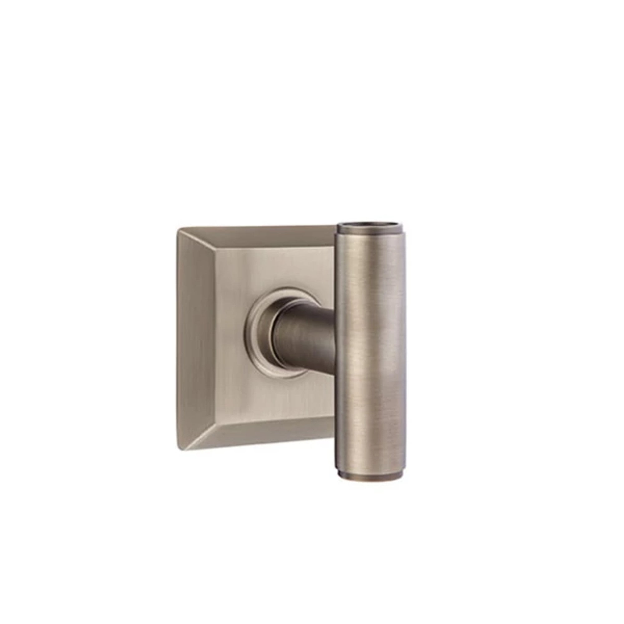 Emtek Ace Knob with Quincy Rosette in Pewter