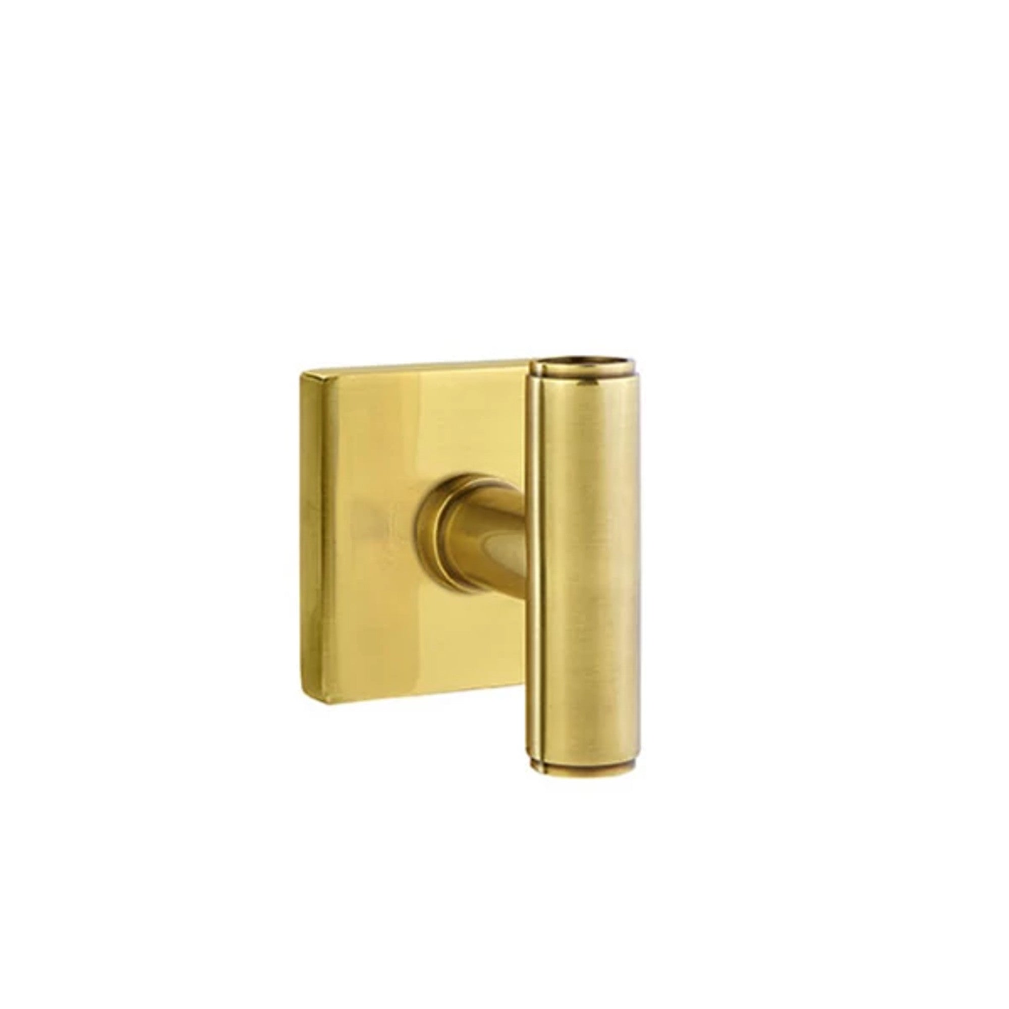 Emtek Ace Knob with Square Rosette in French Antique