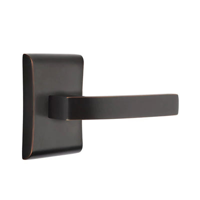 Emtek Breslin Lever with Neos Rosette in Oil Rubbed Bronze