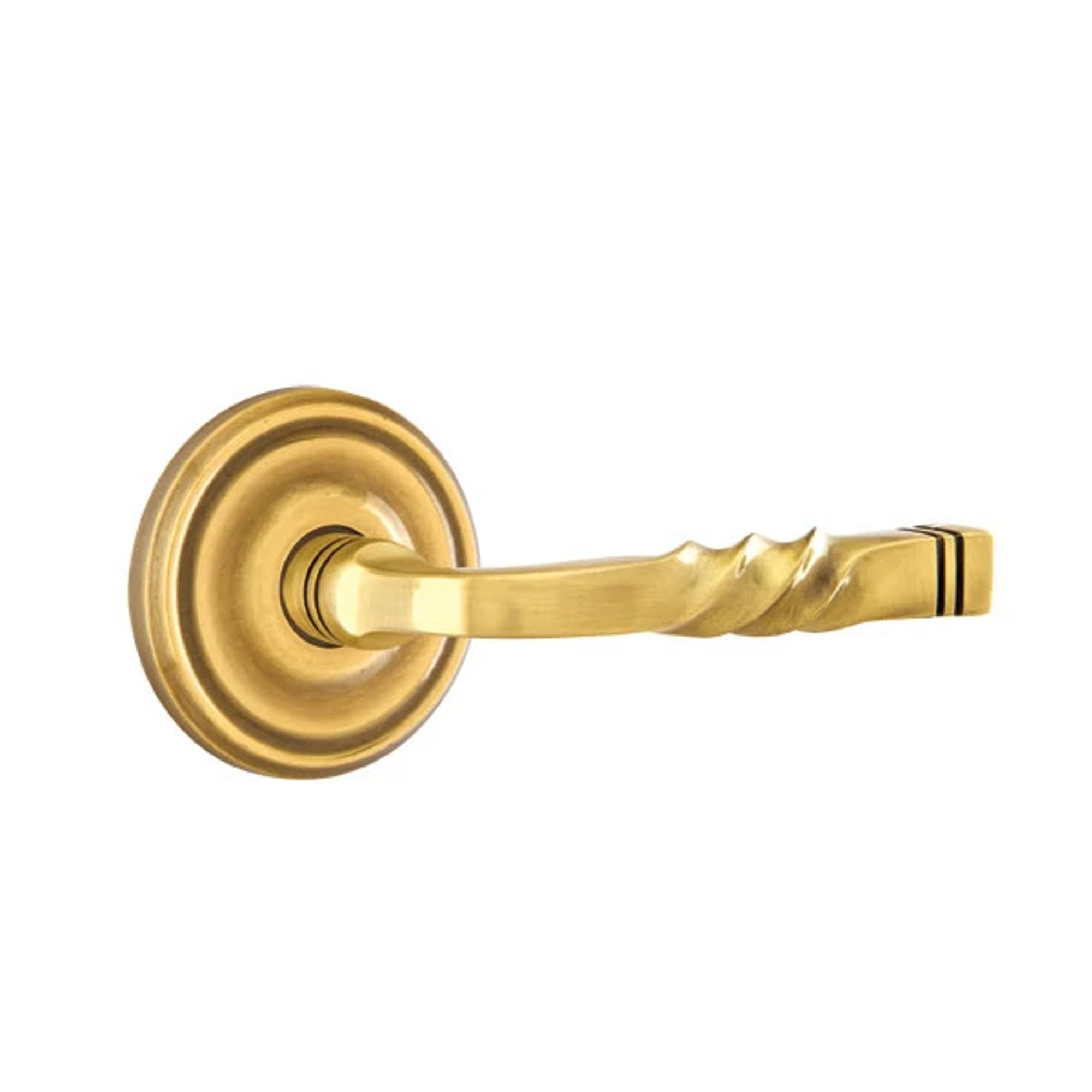 Emtek Santa Fe Lever with Regular Rosette in French Antique