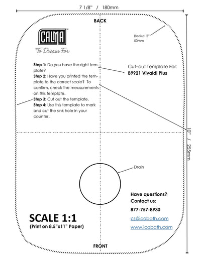 Vivaldi Plus Vessel Sink - Gloss White