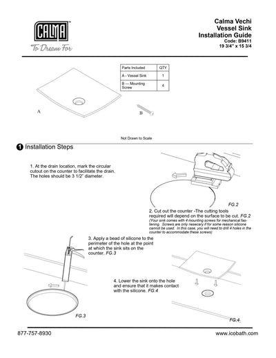 Vecchi Vessel Sink - Gloss White