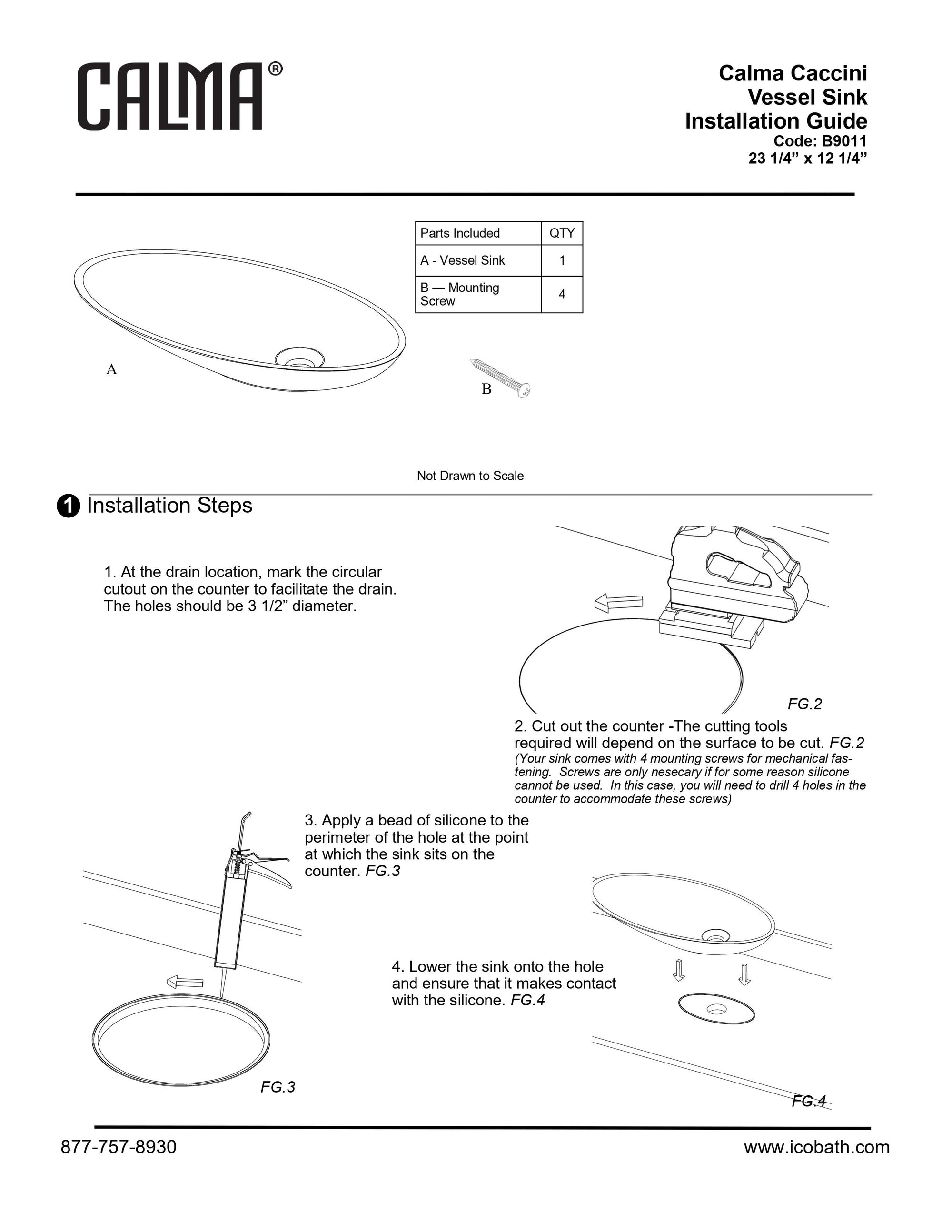 Caccini Vessel Sink - Gloss White