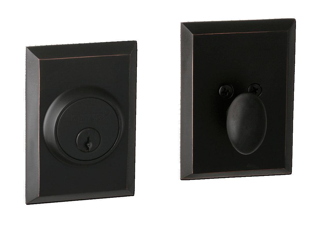 Bravura Brass Hardware deadbolt 910-1 square deadbolt Set- CALL FOR OUR BEST PRICE