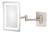 949-2-73HW Single-Sided 3X Rectangular Switchable LED Hardwire Wall Mirror - Hardware by Design