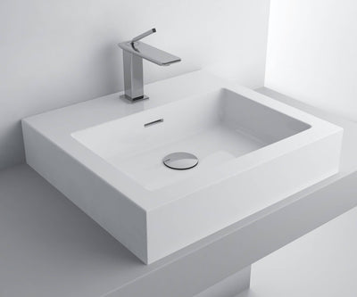 Vivaldi Plus Vessel Sink - Gloss White
