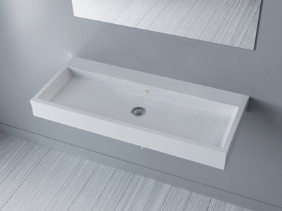 Vivaldi Trough Sink - Gloss White