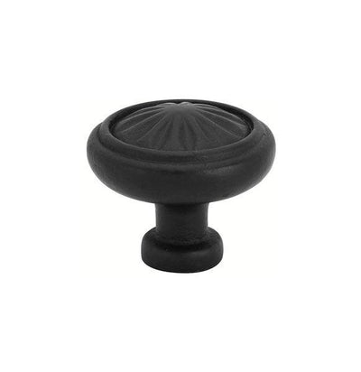 Emtek Tuscany Bronze Round 1-1/4" Knob in Flat Black Bronze