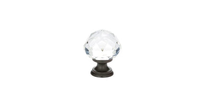 Emtek Diamond 1 Inch Round Cabinet Knob - Hardware by Design