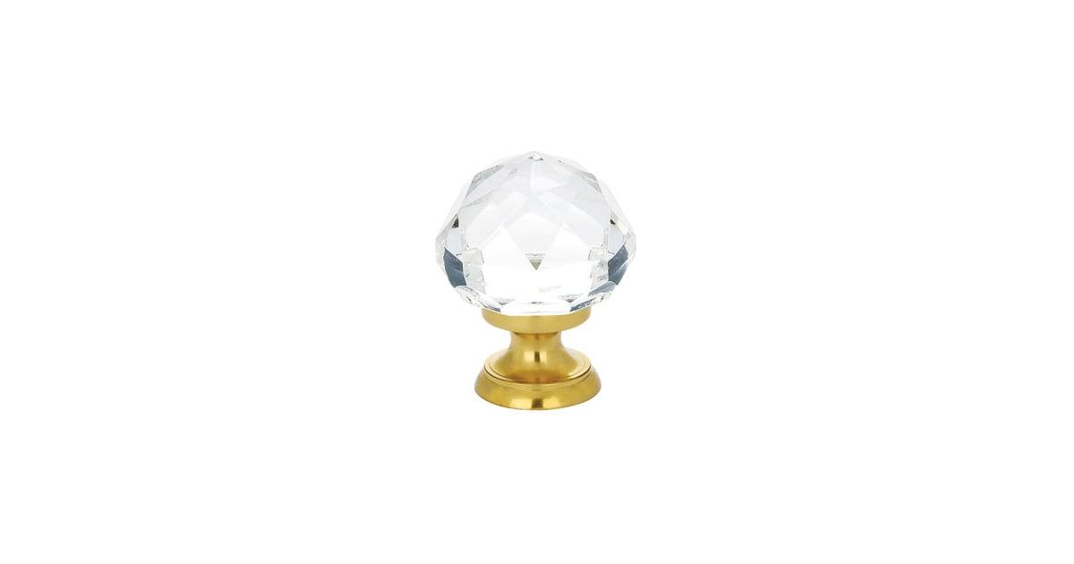 Emtek Diamond 1 Inch Round Cabinet Knob - Hardware by Design