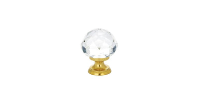 Emtek Diamond 1 Inch Round Cabinet Knob - Hardware by Design