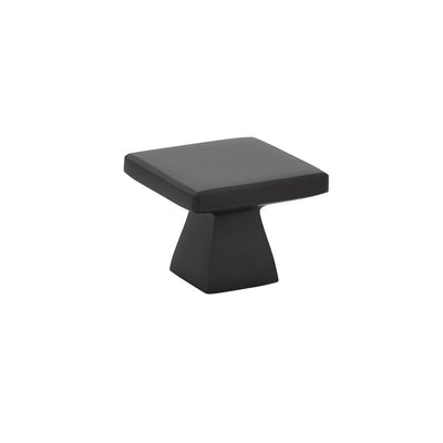 Emtek Podium 1-3/4" Knob in Flat Black