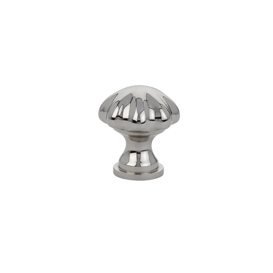 Emtek Melon 1-1/4" Knob in Polished Nickel