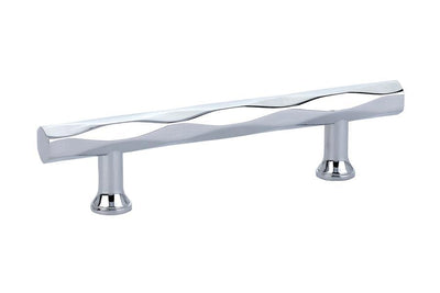 Emtek Tribeca 3-1/2" C-C Pull in Polished Chrome