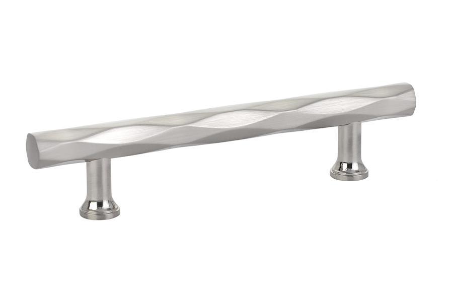 Emtek Tribeca 4" C-C Pull in Satin Nickel