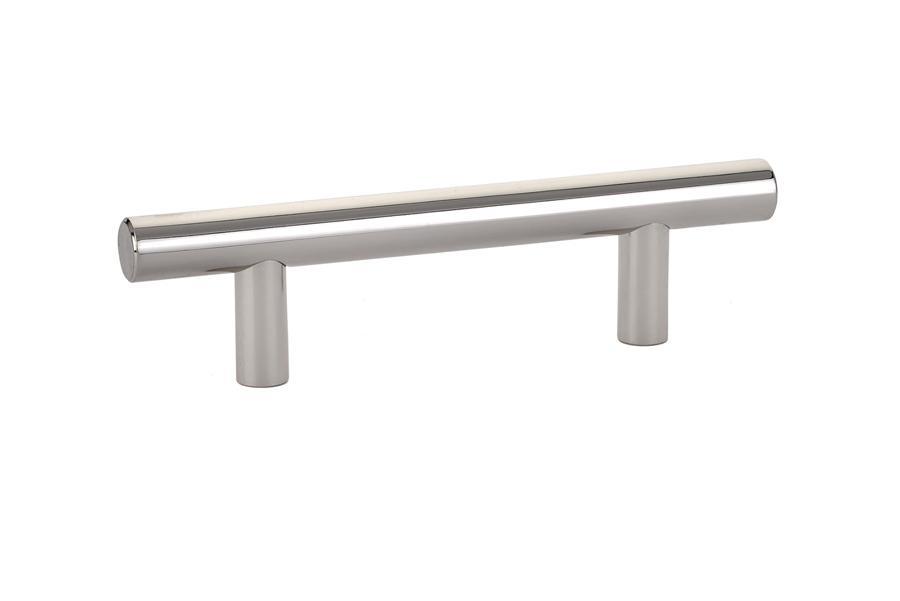Emtek Bar 3" C-C Pull in Polished Nickel