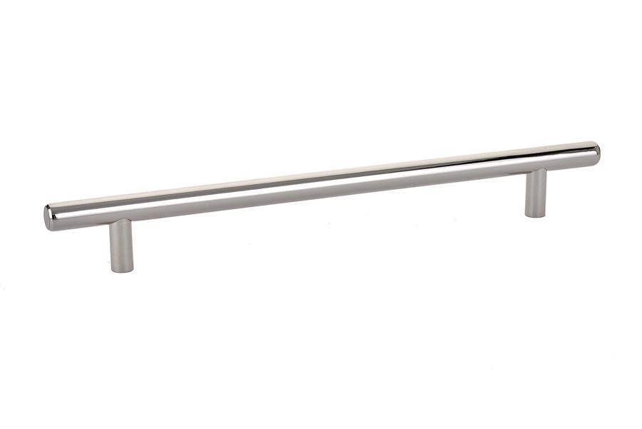 Emtek Bar 8" C-C Pull in Polished Nickel