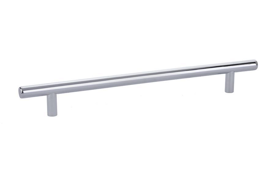 Emtek Bar 8" C-C Pull in Polished Chrome