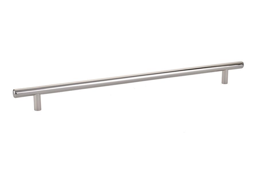 Emtek Bar 12" C-C Pull in Polished Nickel
