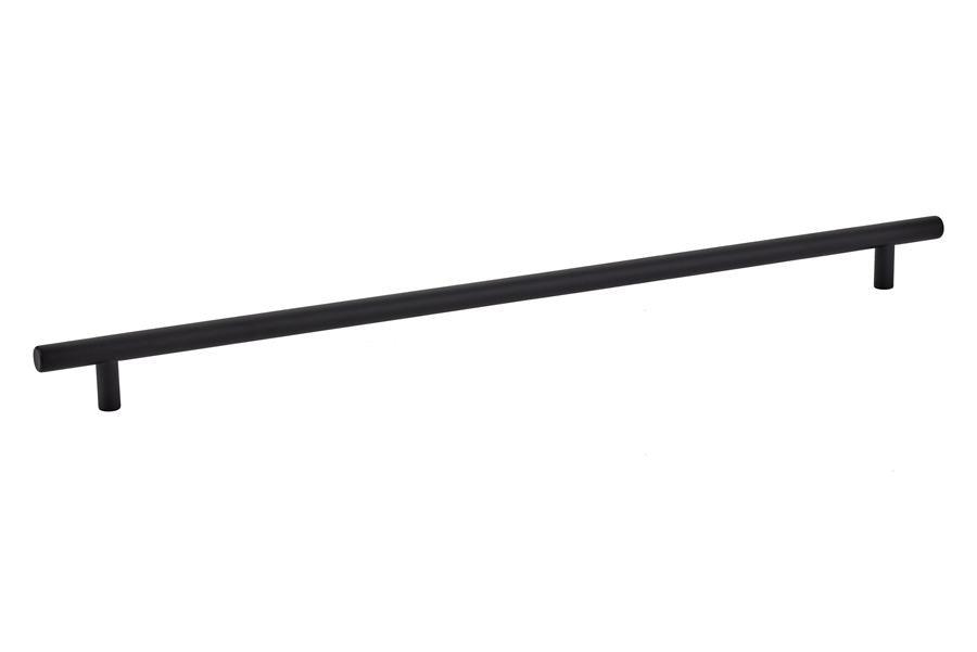 Emtek Bar 16" C-C Pull in Flat Black