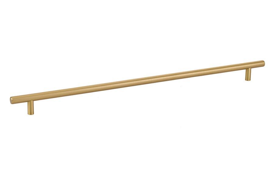 Emtek Bar 16" C-C Pull in Satin Brass