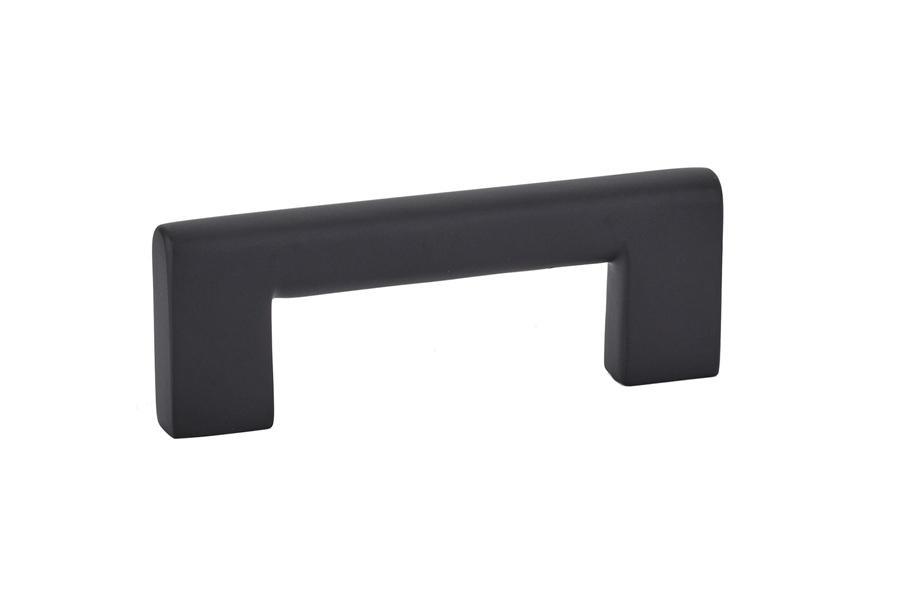 Emtek Trail 3" C-C Pull in Flat Black
