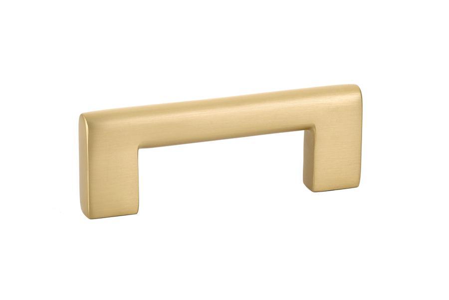 Emtek Trail 3" C-C Pull in Satin Brass