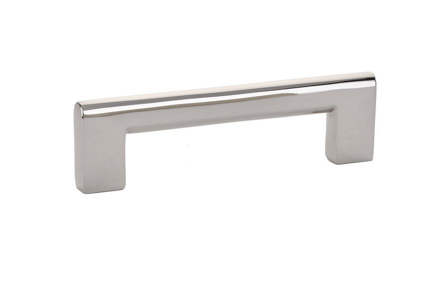 Emtek Trail 4" C-C Pull in Polished Nickel