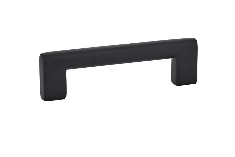 Emtek Trail 4" C-C Pull in Flat Black