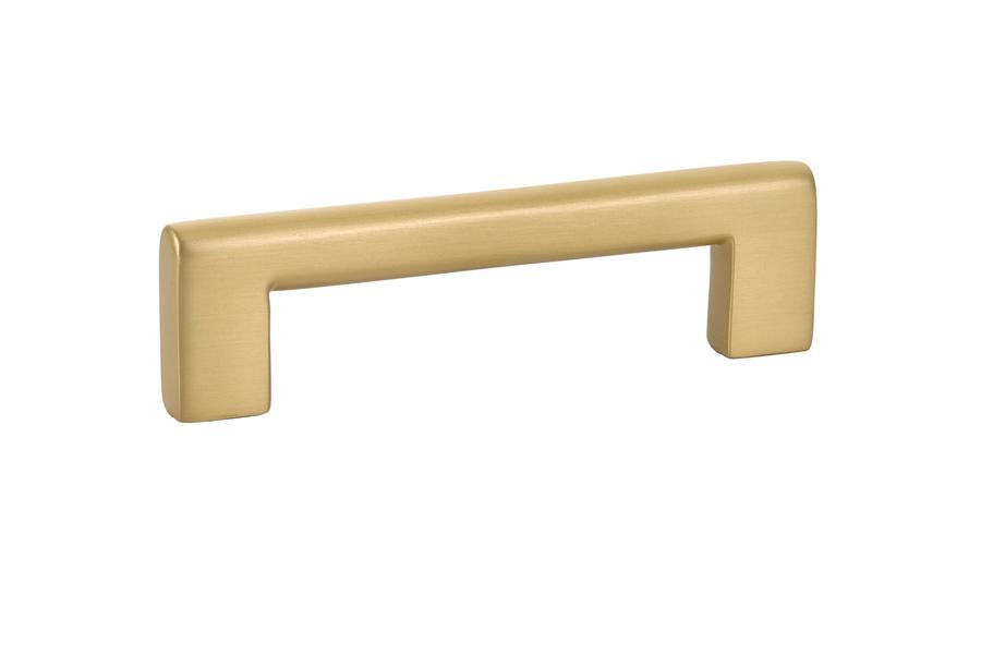 Emtek Trail 4" C-C Pull in Satin Brass
