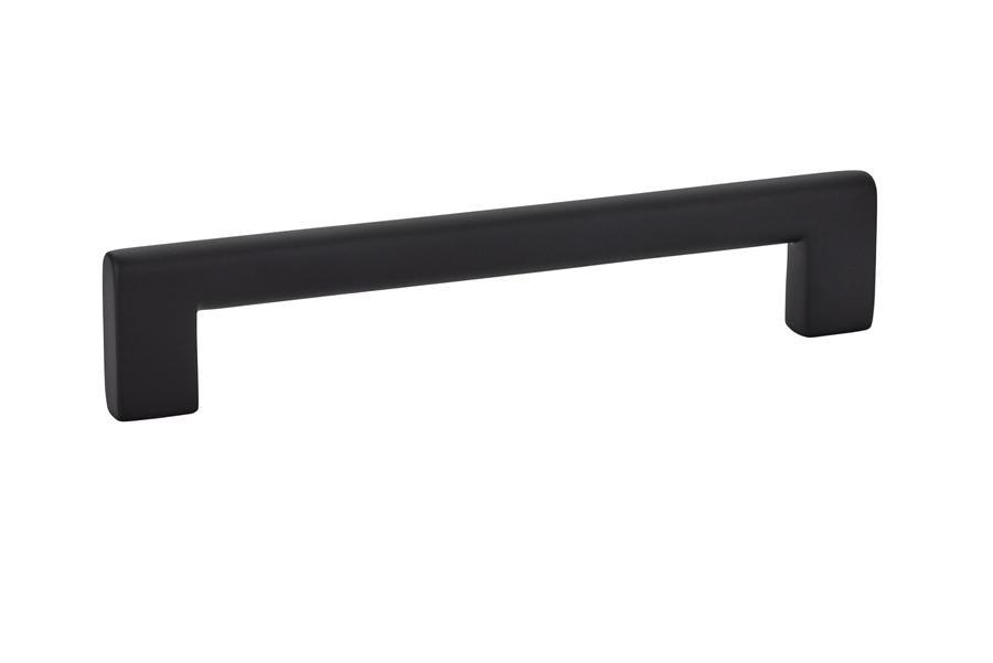 Emtek Trail 6" C-C Pull in Flat Black