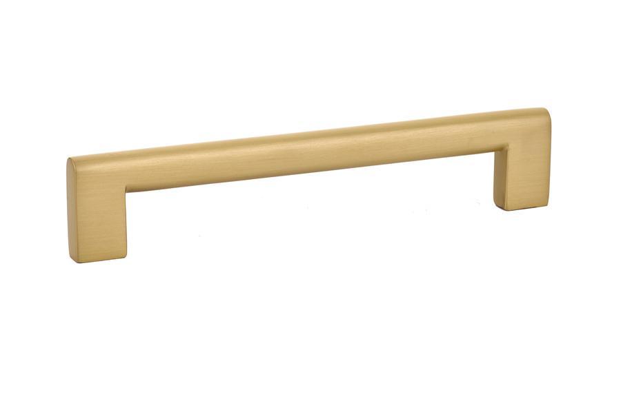 Emtek Trail 6" C-C Pull in Satin Brass