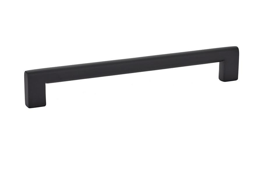 Emtek Trail 8" C-C Pull in Flat Black