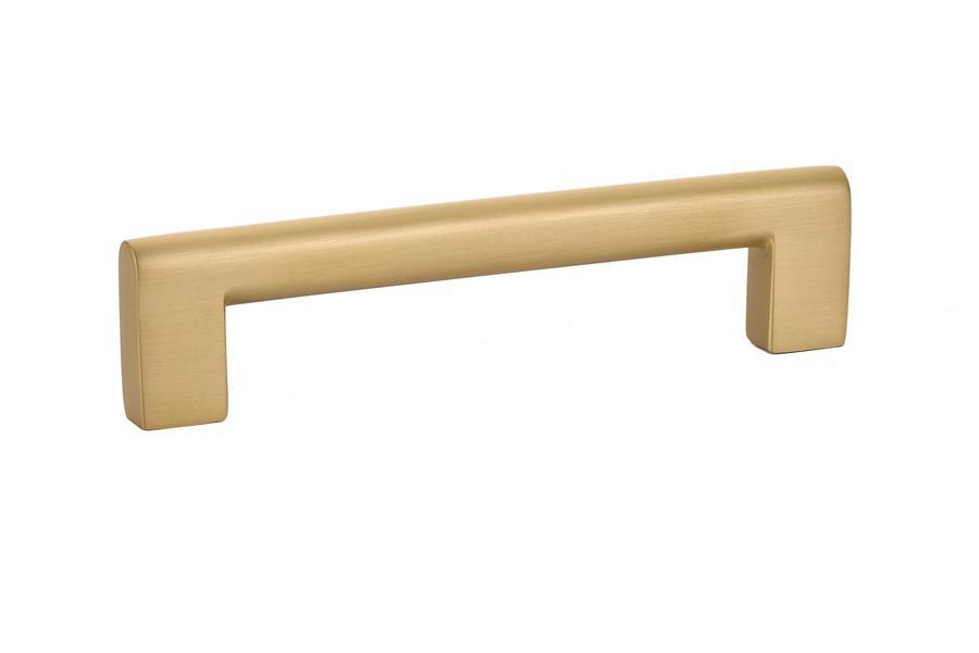Emtek Trail 5" C-C Pull in Satin Brass
