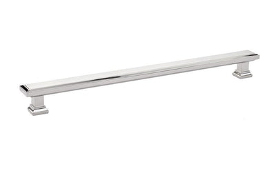 Emtek Geometric 10" C-C Pull in Polished Nickel