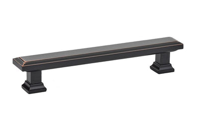 Emtek Geometric 5" C-C Pull in Oil Rubbed Bronze