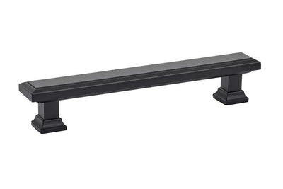 Emtek Geometric 5" C-C Pull in Flat Black