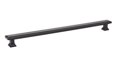 Emtek Geometric 12" C-C Pull in Oil Rubbed Bronze