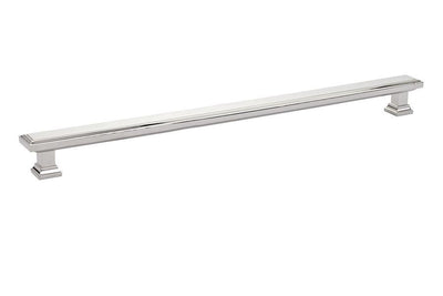 Emtek Geometric 12" C-C Pull in Polished Nickel