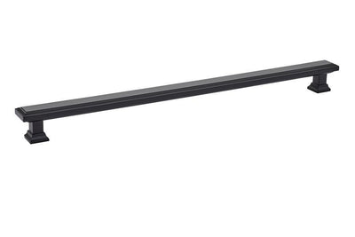 Emtek Geometric 12" C-C Pull in Flat Black