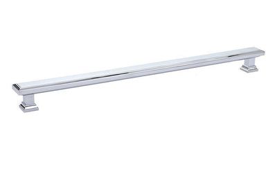 Emtek Geometric 12" C-C Pull in Polished Chrome